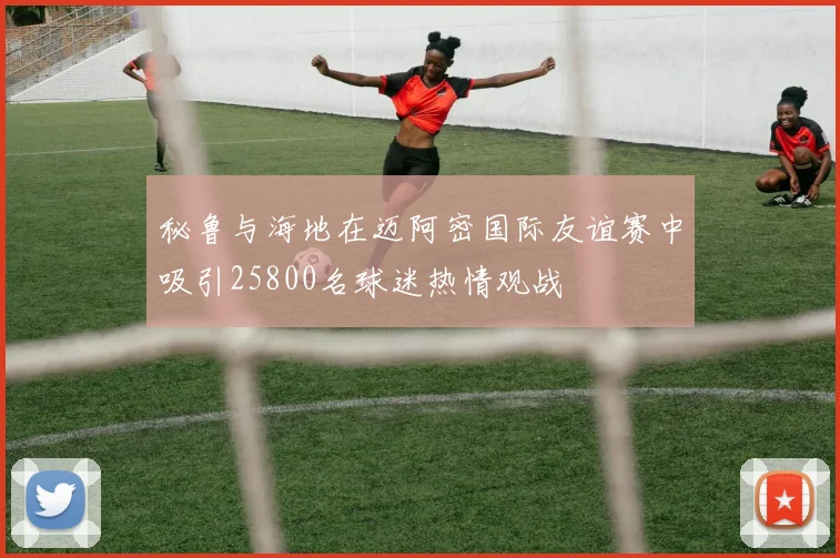 秘鲁与海地在迈阿密国际友谊赛中吸引25800名球迷热情观战